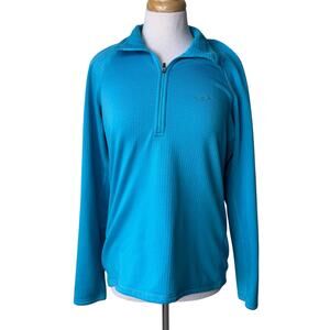 PATAGONIA Women's R1 Pullover Style #40116 Volcanic Blue Large